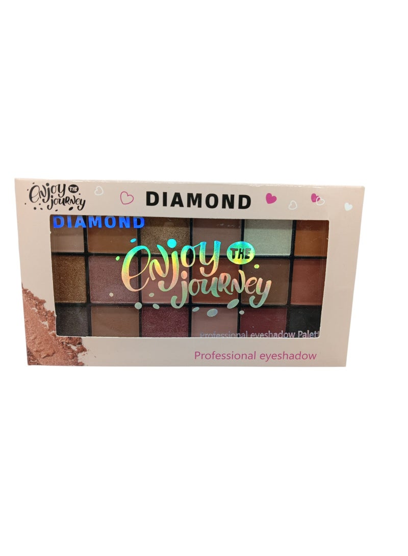 دايموند باليت ظلال عيون دايموند إنجوي ذا جورني بروفيشنال – 18 لون - Image 5